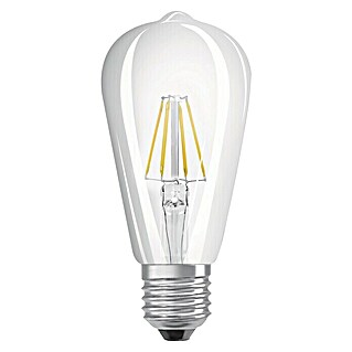Osram LED-Lampe Retrofit Classic ST (6 W, E27, Warmweiß, Klar)