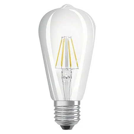 Osram  LED-Lampe Vintage Glühlampenform E27