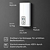 Stiebel Eltron Durchlauferhitzer DEL 18/21/24 Plus (18/21/24 kW, Elektronisch, Geschlossen) | BAUHAUS