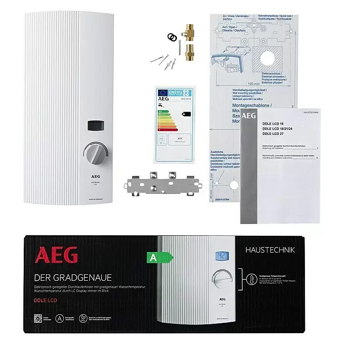 AEG Durchlauferhitzer DDLE LCD2727 kW, Elektronisch