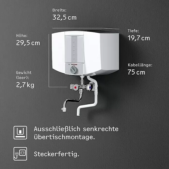 Stiebel Eltron Kochendwassergerät KBA 5 KA5 l, 2.000 W