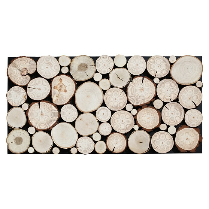 Holzpaneele Pure Wood (Echtholz, 380 x 760 mm, Stärke: 33 mm, 2 Paneele)