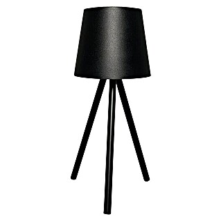 LED-Tischleuchte rund 3-Bein (3,5 W, Ø x H: 10,7 x 27 cm, Anthrazit, Warmweiß)