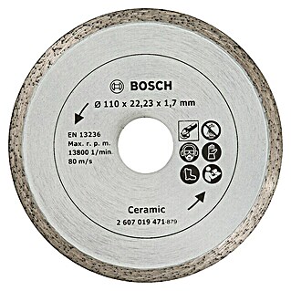 Bosch Dijamantna rezna ploča (Prikladno za: Pločice, Promjer rezne ploče: 110 mm)