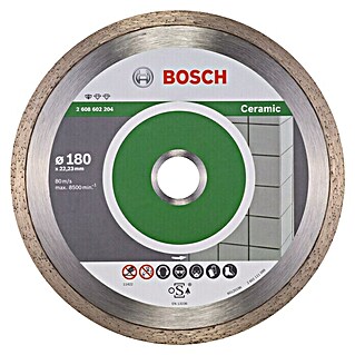 Bosch Professional Dijamantna rezna ploča Standard za keramiku (Promjer rezne ploče: 180 mm, Visina segmenta: 7 mm)