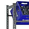 Simonrack Metall-Getränkekistenregal Bottleclick (L x B x H: 30 x 80 x 180 cm, Traglast: 100 kg/Boden, Geeignet für: 6 Kisten)