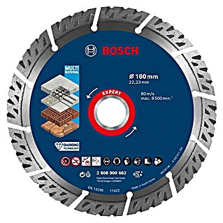 Bosch Professional Expert Diamant-Trennscheibe for MultiMaterial (Durchmesser Scheibe: 180 mm)