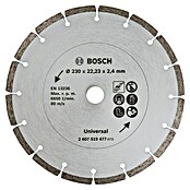 Bosch Diamant-Trennscheibe (Durchmesser Scheibe: 230 mm, Geeignet für: Baumaterialien)