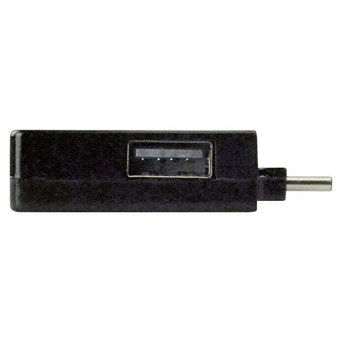 Schwaiger USB-Adapter USB 3.1 (Schwarz, 1 x USB 3.1 C Stecker, 1 x USB 3.0 A Buchse, 1 x USB 2.0 A Buchse) | BAUHAUS