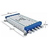 Schwaiger SAT-Multischalter 9 auf 8 (F-Buchse, Ausgangspegel: 97 dbµV (SAT)) | BAUHAUS