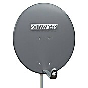 Schwaiger Satellitenschüssel (Aluminium, 75 cm, Anthrazit)