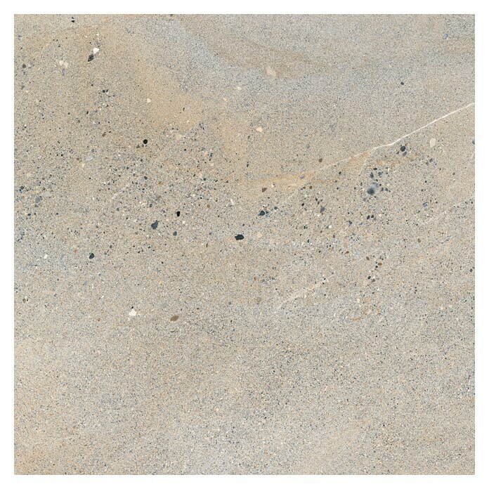 Feinsteinzeugfliese Nazca Natural (66 x 66 cm, Sand, Matt) | BAUHAUS