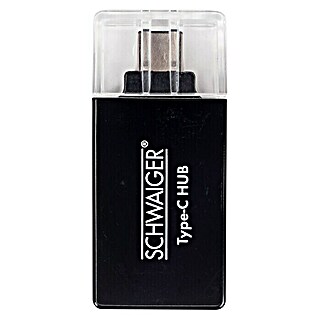 Schwaiger USB-adapter (1 x USB 3.1 C-stekker, 1 x USB 3.0 A connector, 1 x USB 2.0 A connector)