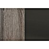 Respekta Cocina (195 cm, Con placa de dos fuegos, Gris)