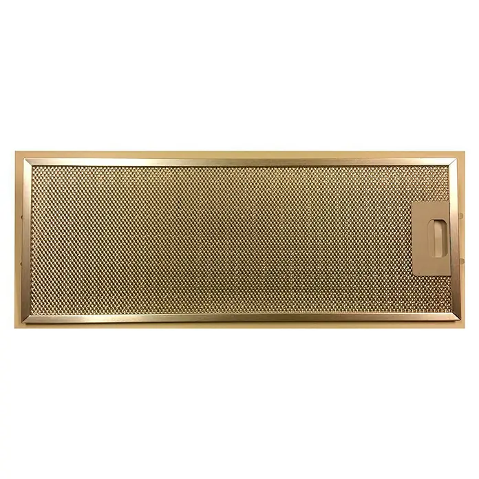 Respekta Fettfilter MIZ4138 - Metall, 2 Stk. - Dunstabzugshaubenfilter aus Metall mit Griff. Hält Küche sauber und ist leicht zu reinigen, für eine dauerhafte Nutzung konzipiert.