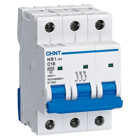 Chint  Magnetotérmico automático NXB Curva C