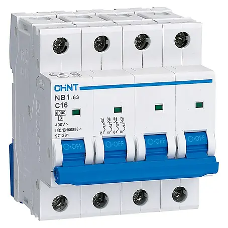 Chint  Magnetotérmico automático NXB Curva C