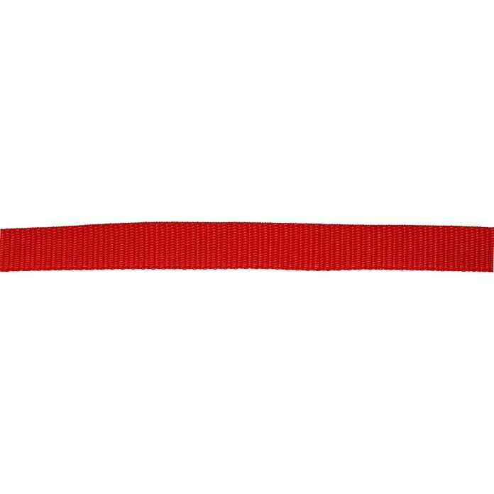 Stabilit Gurtband Meterware (Belastbarkeit: 80 kg, Breite: 25 mm, Polypropylen, Rot)