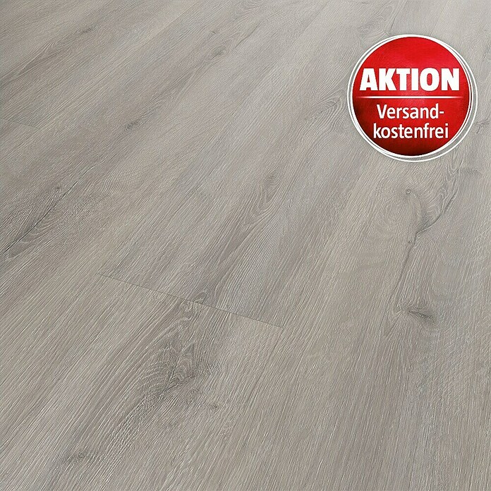 b!design Vinylboden Rigid Maxi Woodstock Eiche (1.220 x 228 x 4,8 mm, Landhausdiele, Woodstock Eiche) + BAUHAUS Garantie 25 Jahre