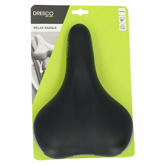 Dresco Fietszadel Liberto (Geschikt voor: Fietsen, Zwart) | BAUHAUS