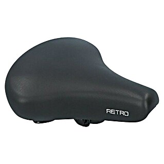 Dresco Fietszadel City Retro (Geschikt voor: Fietsen, Zwart)