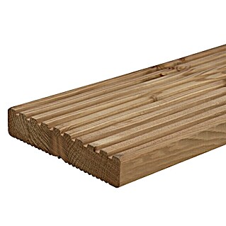 Daska za terasu (Duglazija, 400 x 14,5 x 2,8 cm, Crvenkasto žućkaste boje)