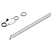 LyghtUp Zaunbeleuchtung Starter-Set (Länge: 173,3 cm, Silber, Passend für: WPC- und Aluminium-Steckzäune, 3 -tlg.) | BAUHAUS