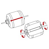 Boya para flotador con soporte guía (⅜″, Blanco) | BAUHAUS