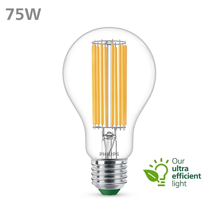 Philips Bombilla LED Clásica (E27, Blanco neutro, 1.095 lm, 5,2 W) | BAUHAUS