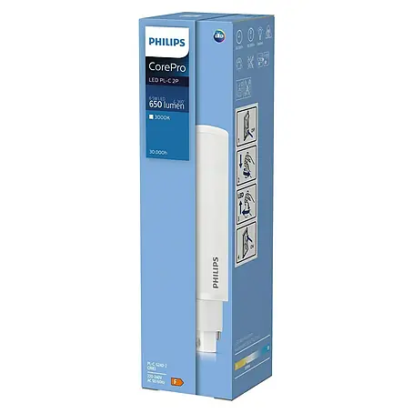 Philips  Tubo fluorescente LED CorePro PLC 2P