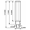 Philips Tubo fluorescente LED CorePro PLC 2P (Largo: 3,4 cm, Blanco cálido, 4,5 W, 475 lm, G24d-1) | BAUHAUS