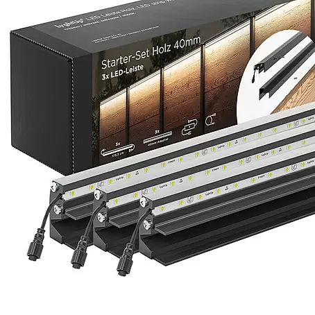 LyghtUp  Zaunbeleuchtung Starter-Set
