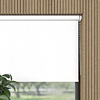 Rollo Eco Serene (B x H: 180 x 190 cm, Weiß, Uni)