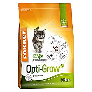 Fokker Droogvoer voor katten Cat Opti-Grow (2,5 kg, Kip, Kitten)
