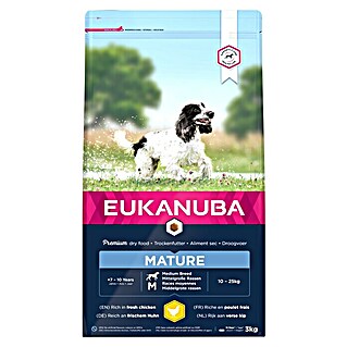 Eukanuba Droogvoer voor honden Thriving Mature Medium Breed Kip (7 jaar - 10 jaar, 3 kg)