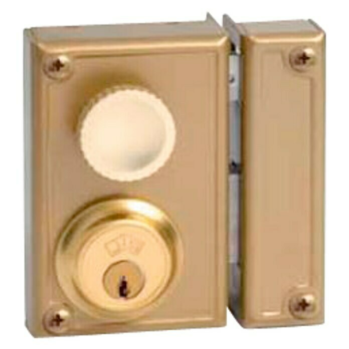 JiS Cerradura con cerrojo 34-7 (Tipo de cerradura: Cerradura de bombín, DIN-Izquierda, Puerta exterior)