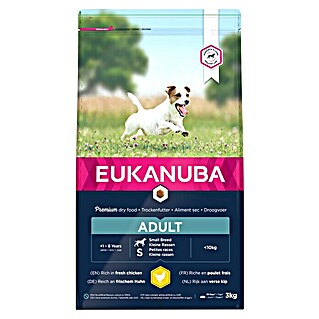 Eukanuba Droogvoer voor honden Active Adult Small Breed Kip (1 jaar - 8 jaar, 3 kg)