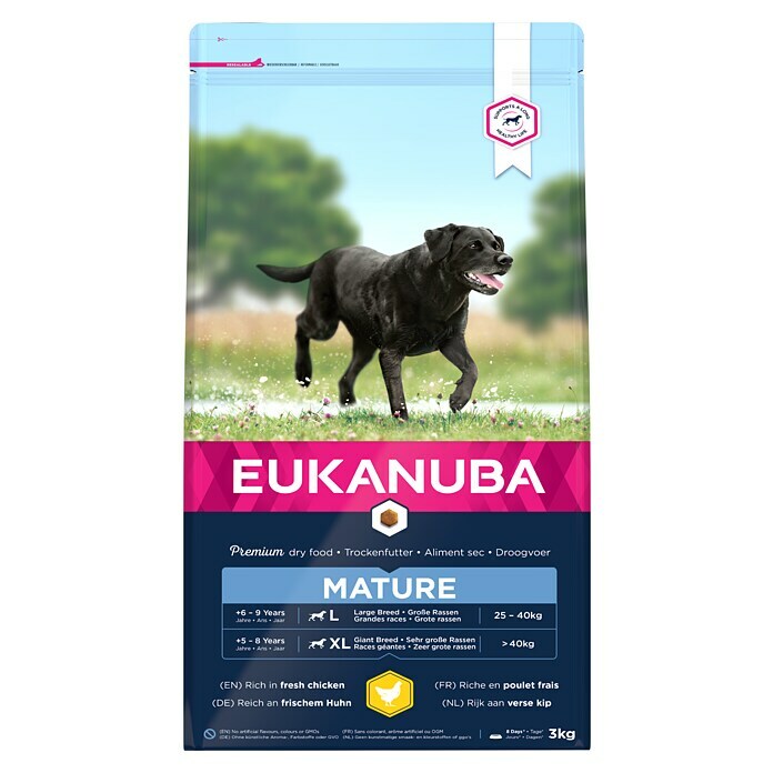 Eukanuba Droogvoer voor honden Thriving Mature/Senior Large Breed Kip (6 jaar - 9 jaar, 3 kg) | BAUHAUS