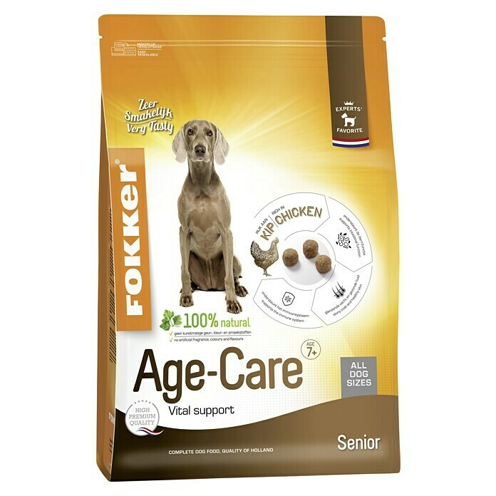 Fokker Droogvoer voor honden Dog Age-Care (2,5 kg, Kip) | BAUHAUS