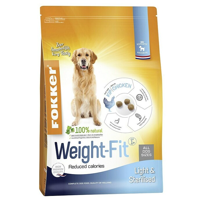 Fokker Droogvoer voor honden Dog Weight-Fit (2,5 kg) | BAUHAUS