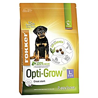 Fokker Droogvoer voor honden Dog Opti-Grow L (13 kg, Kip, 0 jaar - 1 jaar)