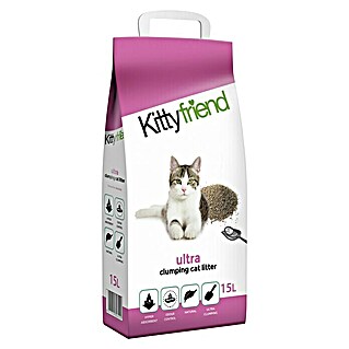 Kittyfriend Kattenbakvulling Ultra Clumping (15 l)