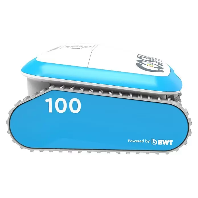 BWT Poolroboter Cosmy 100 - Netzbetrieben, Passend für: Pools bis 22.500 l Wasserinhalt, Filterleistung: 15.000 l/h - Linke Seitenansicht