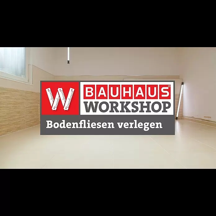 Feinsteinzeugfliese Cefalu - 30 x 30 cm, Grau, Matt - Bodenfliesen verlegen [Anleitung] | BAUHAUS Workshop
