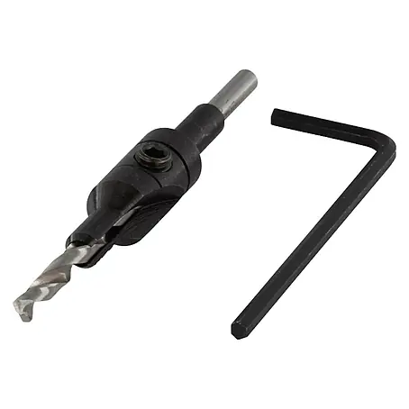 Wolfcraft  Broca para madera con avellanador 3,5 - 9,5 mm