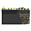 Dobar Hochbeet XXL (146 x 70 x 75 cm, Verbundwerkstoff, Silbergrau) | BAUHAUS