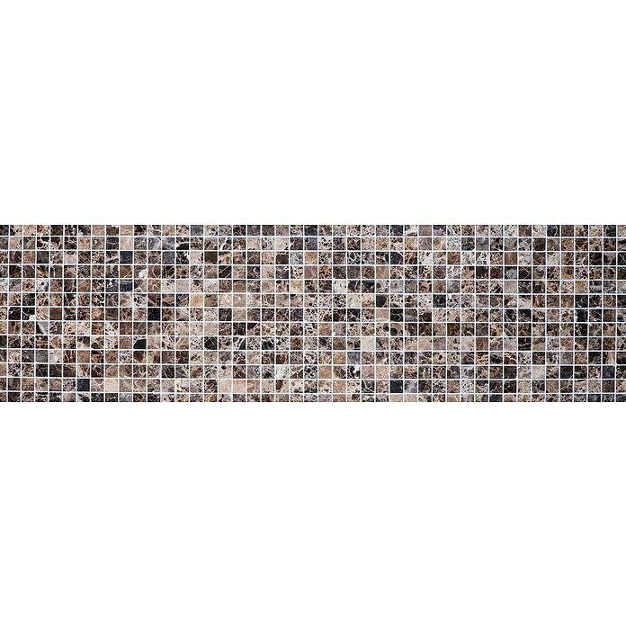 Mosaikfliese Quadrat MOS 32/2909 (30,5 x 30,5 cm, Braun, Poliert)