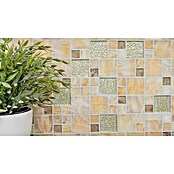 Mosaikfliese Crystal Mix XCM MC649 (30 x 30 cm, Beige/Braun, Glänzend)