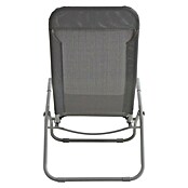 Sunfun Marissa Ligbed (136 x 61 x 102 cm, Textileen, Lichtgrijs)