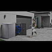 Biohort Mülltonnenbox Alex (L x B x H: 88 x 80 x 129 cm, Dunkelgrau Metallic) | BAUHAUS